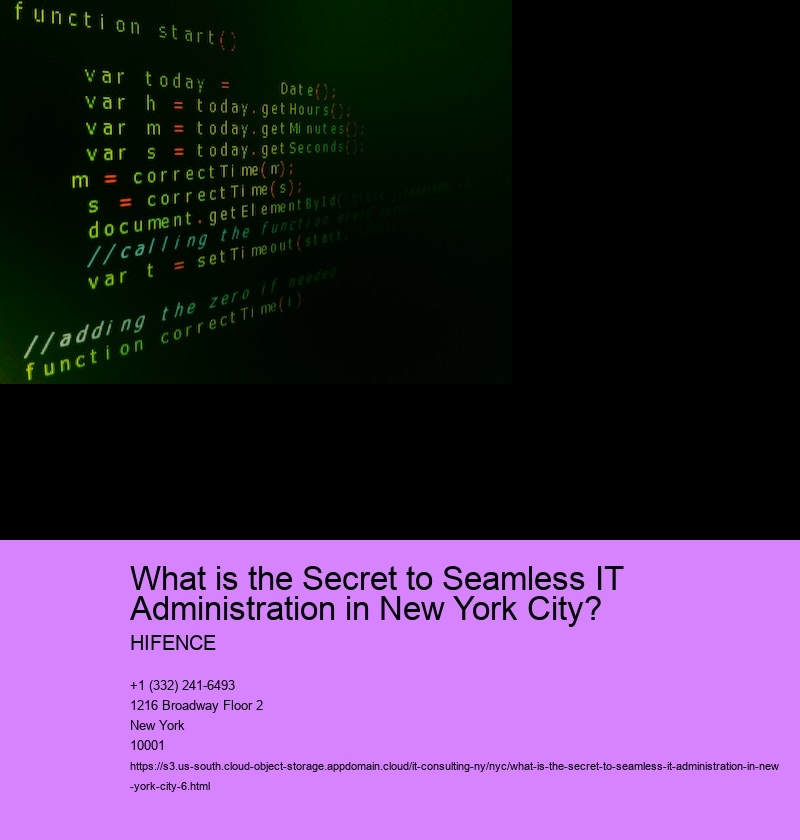 What is the Secret to Seamless IT Administration in New York City?