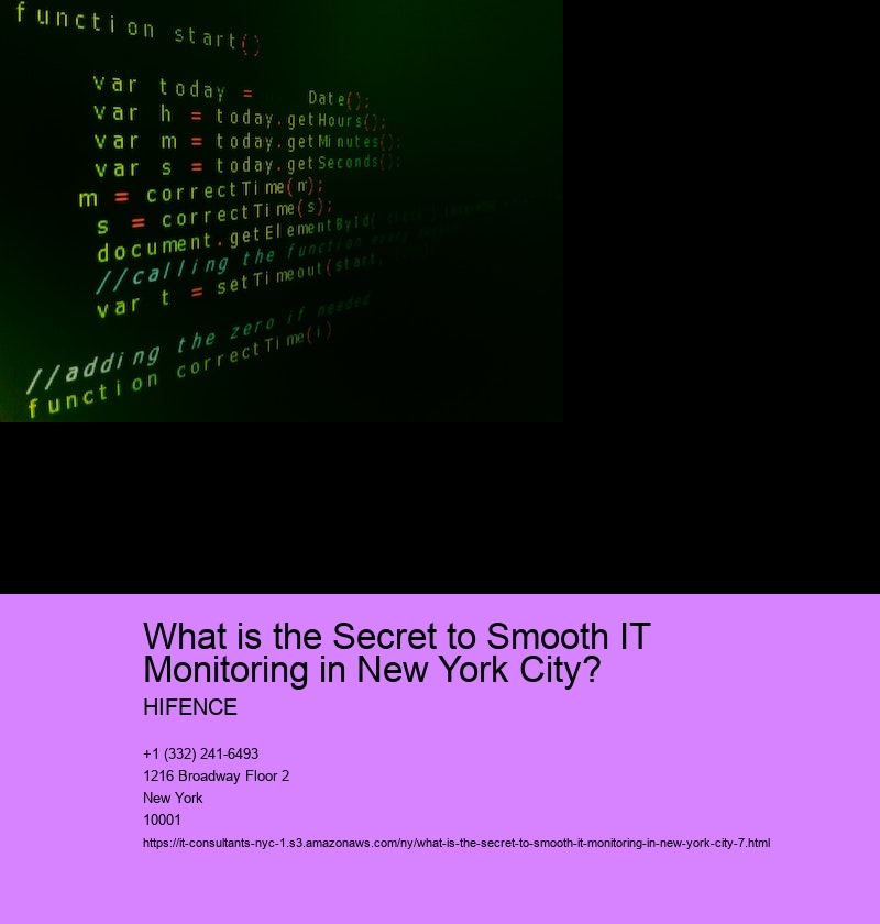 What is the Secret to Smooth IT Monitoring in New York City?