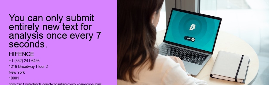 You can only submit entirely new text for analysis once every 7 seconds.