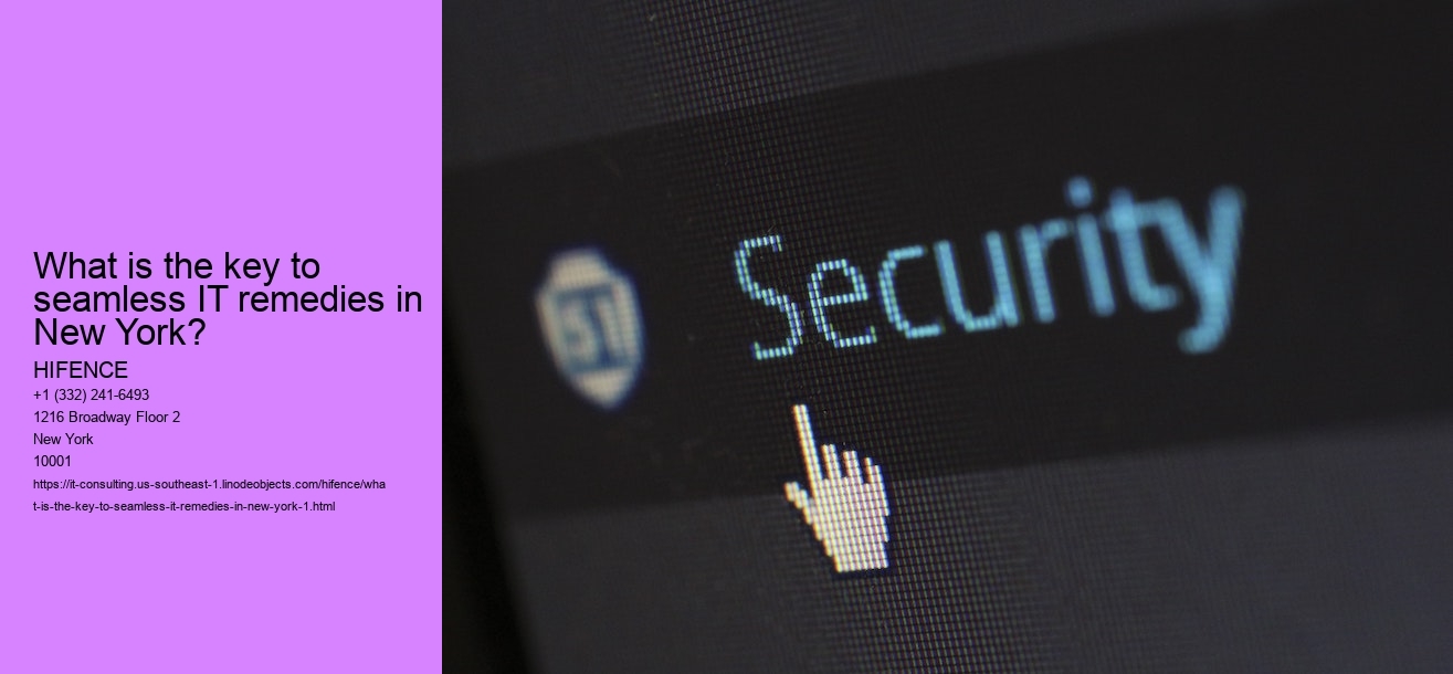 What is the key to smooth IT support in New York?