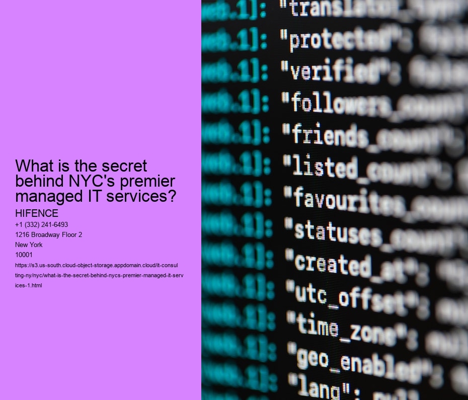 What is the secret behind NYC's premier managed IT services?