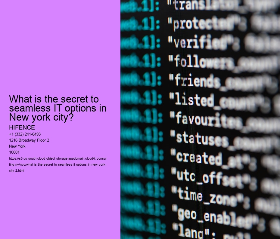 What is the secret to seamless IT support in New York?