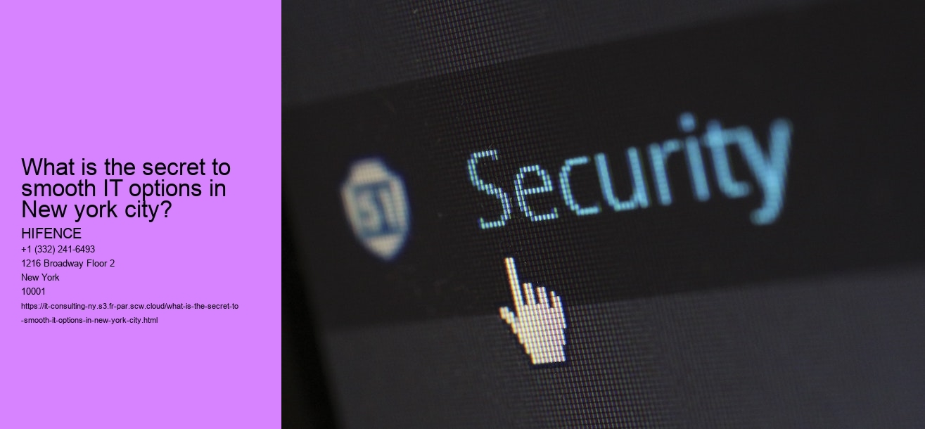 What is the secret to seamless IT support in New york city?