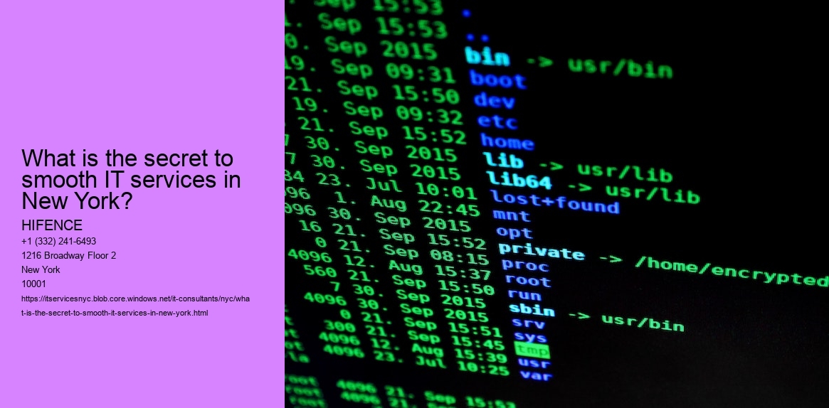 What is the secret to seamless IT support in New York?